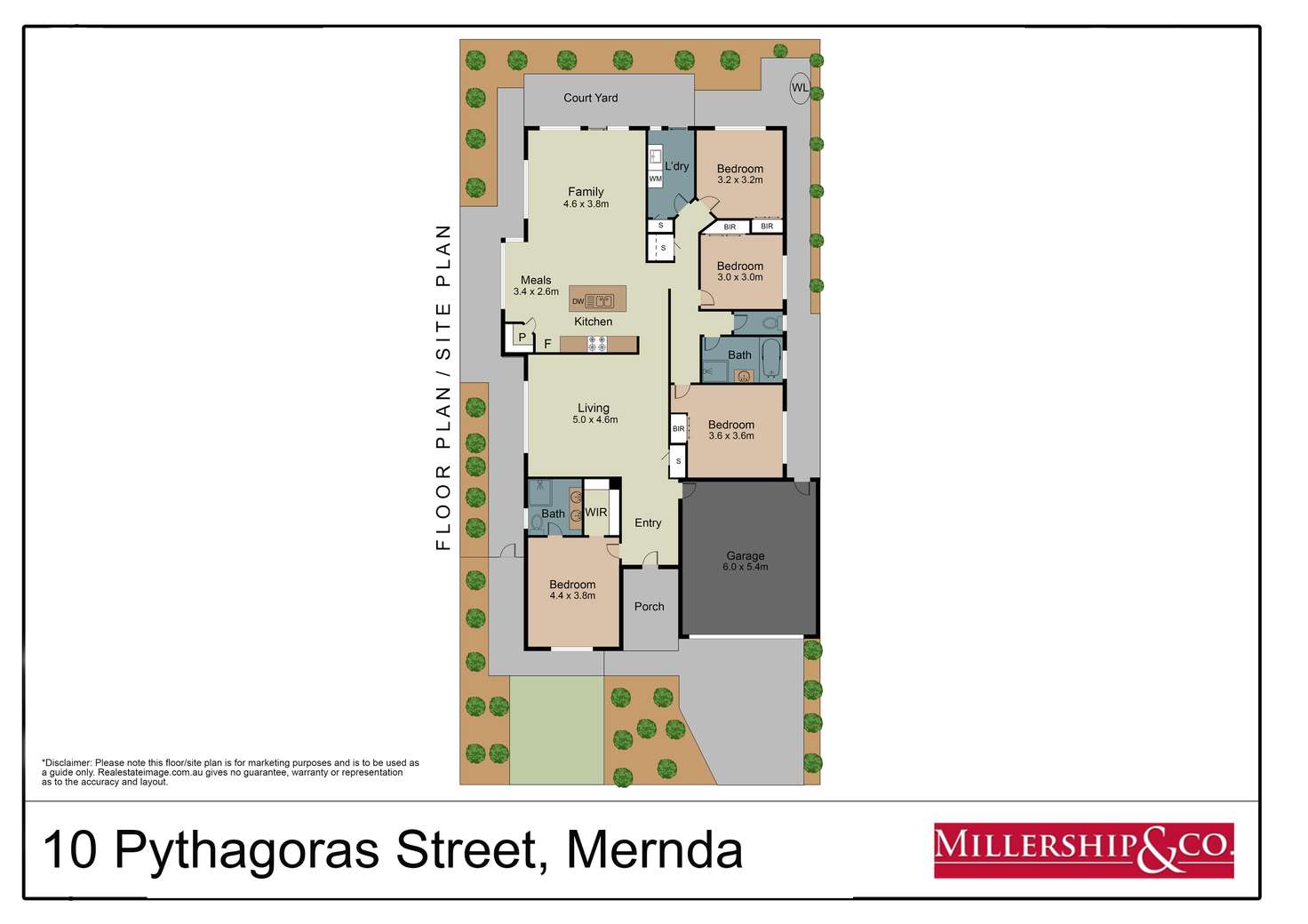 Floorplan of Homely house listing, 10 Pythagoras Street, Mernda VIC 3754