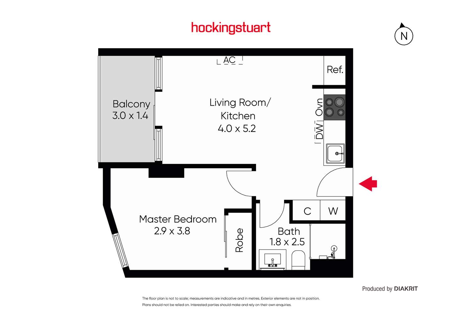 Floorplan of Homely apartment listing, 102/2a Clarence Street, Malvern East VIC 3145