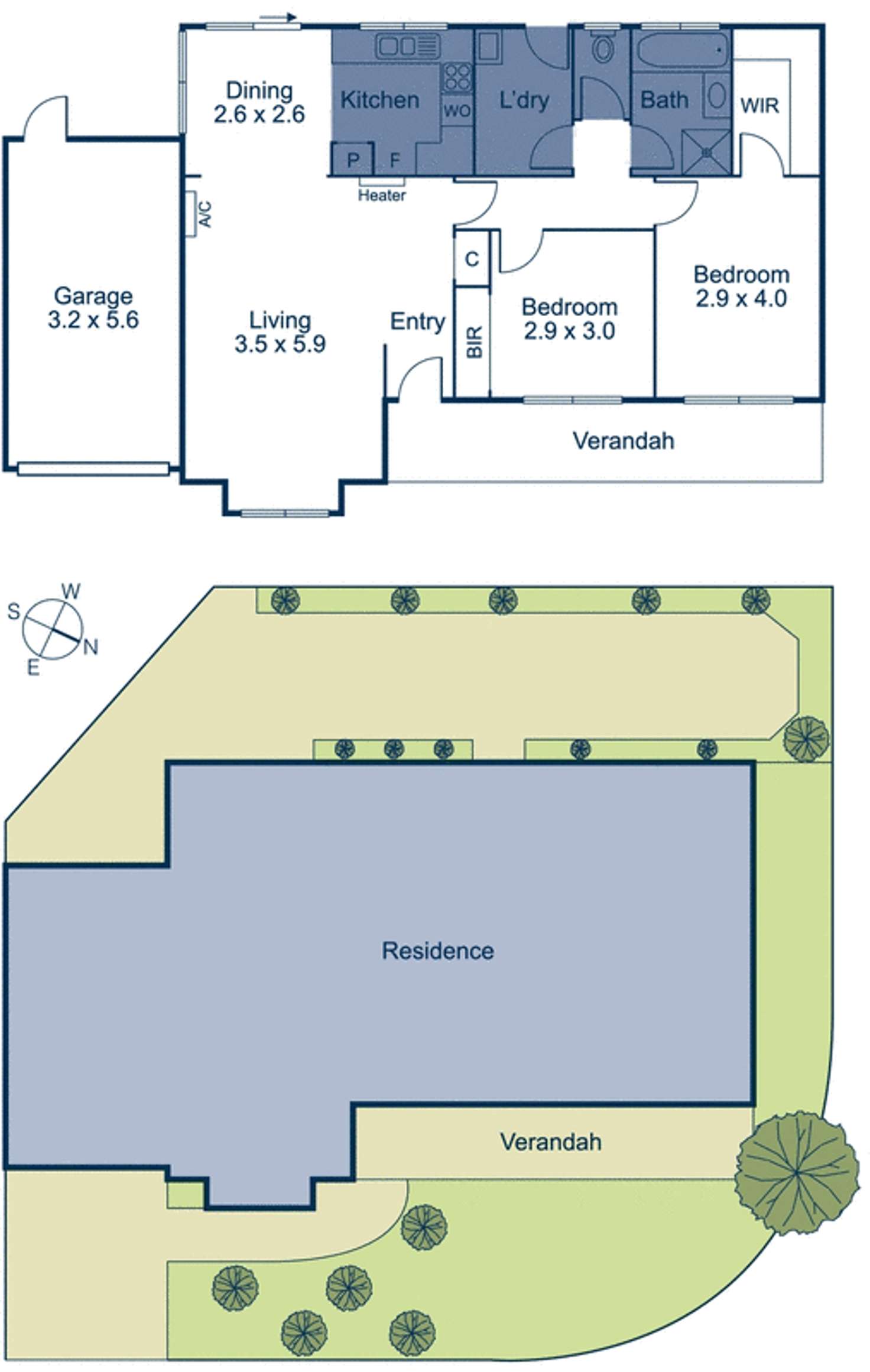 Floorplan of Homely unit listing, 23/31 McIntyre Street, Burwood VIC 3125