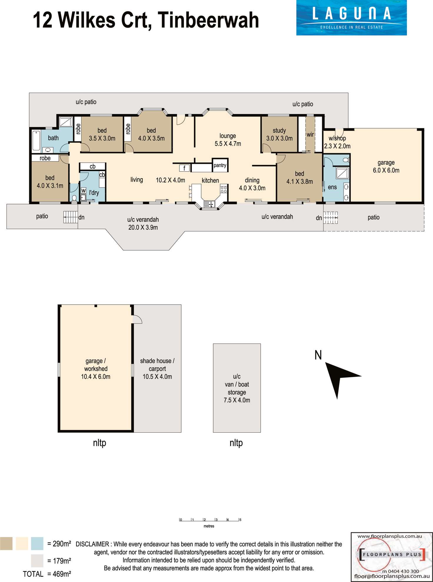 Floorplan of Homely house listing, 12 Wilkes Court, Tinbeerwah QLD 4563