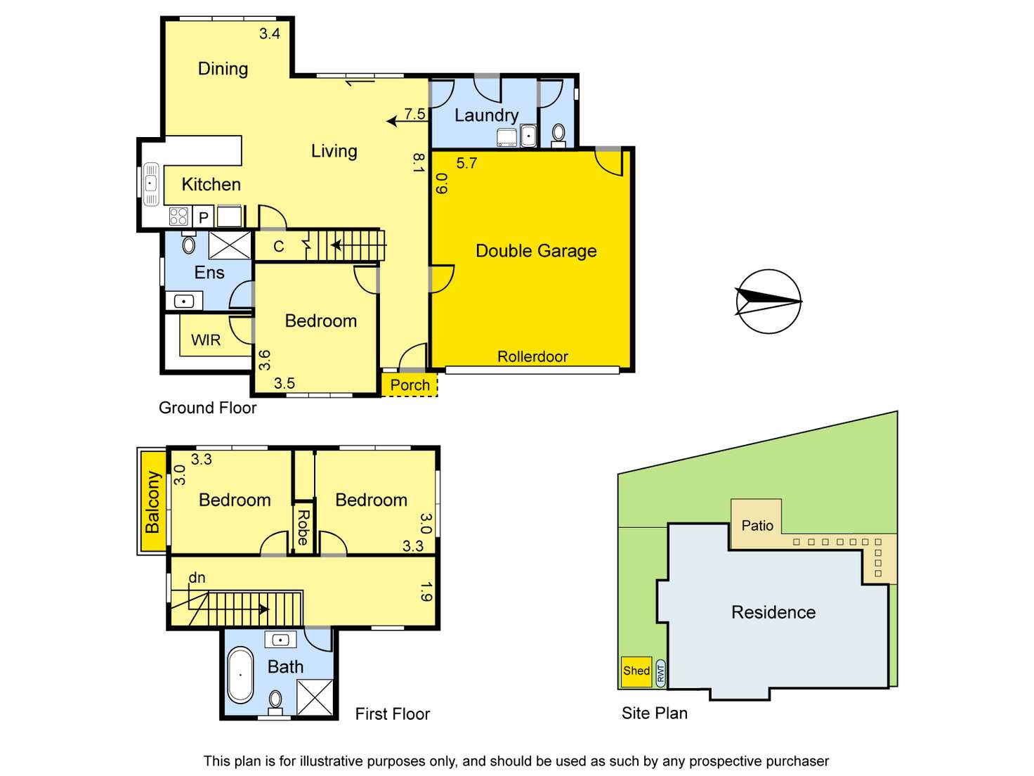 Floorplan of Homely townhouse listing, Address available on request