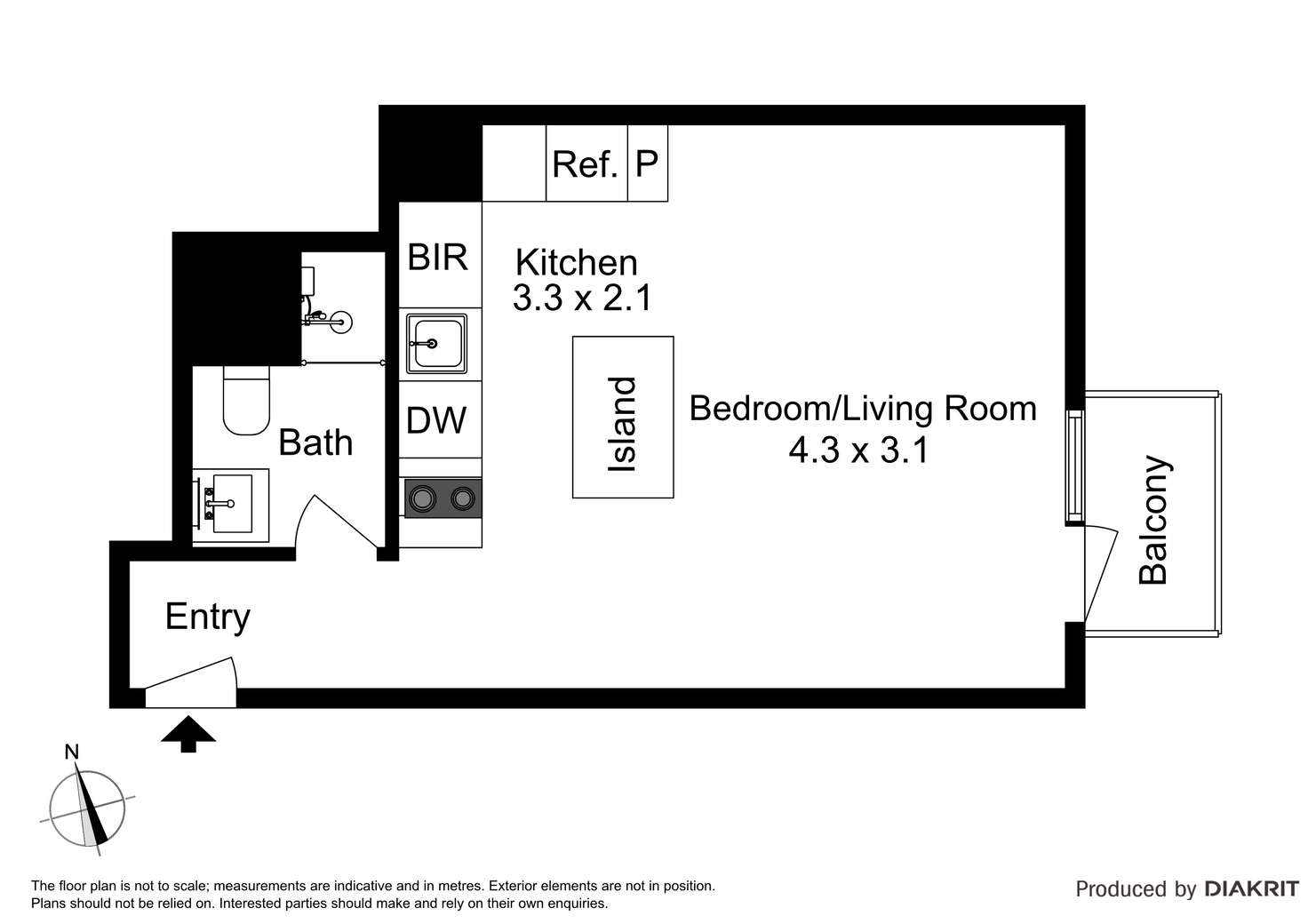 Floorplan of Homely apartment listing, 56/145 Canterbury Road, Toorak VIC 3142