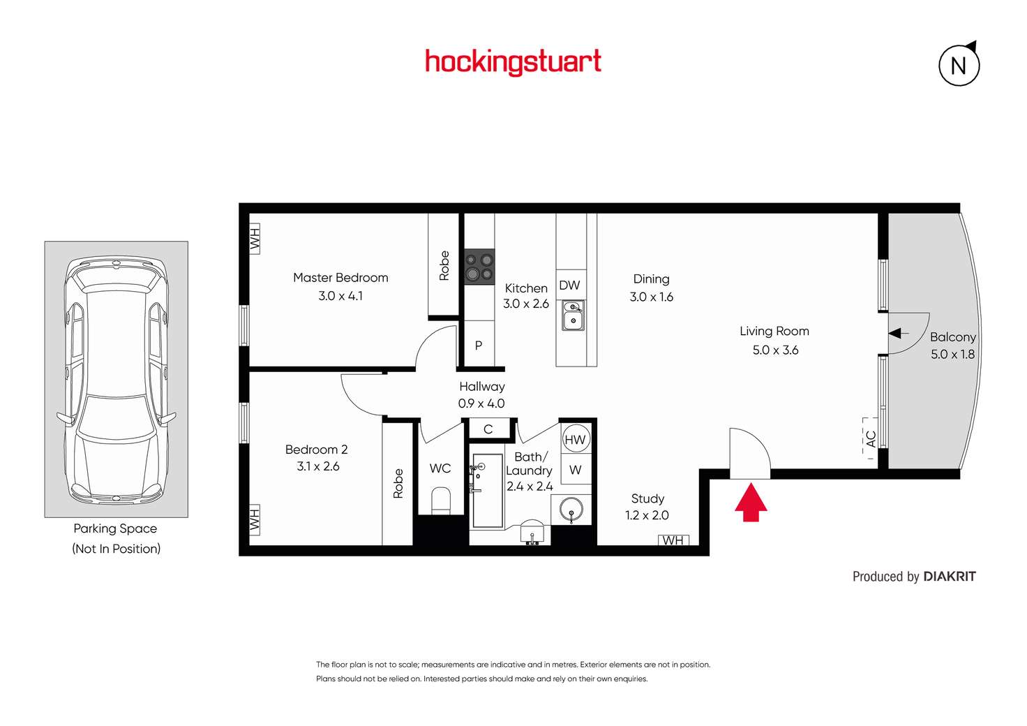 Floorplan of Homely apartment listing, 10/5 Davisons Place, Melbourne VIC 3000