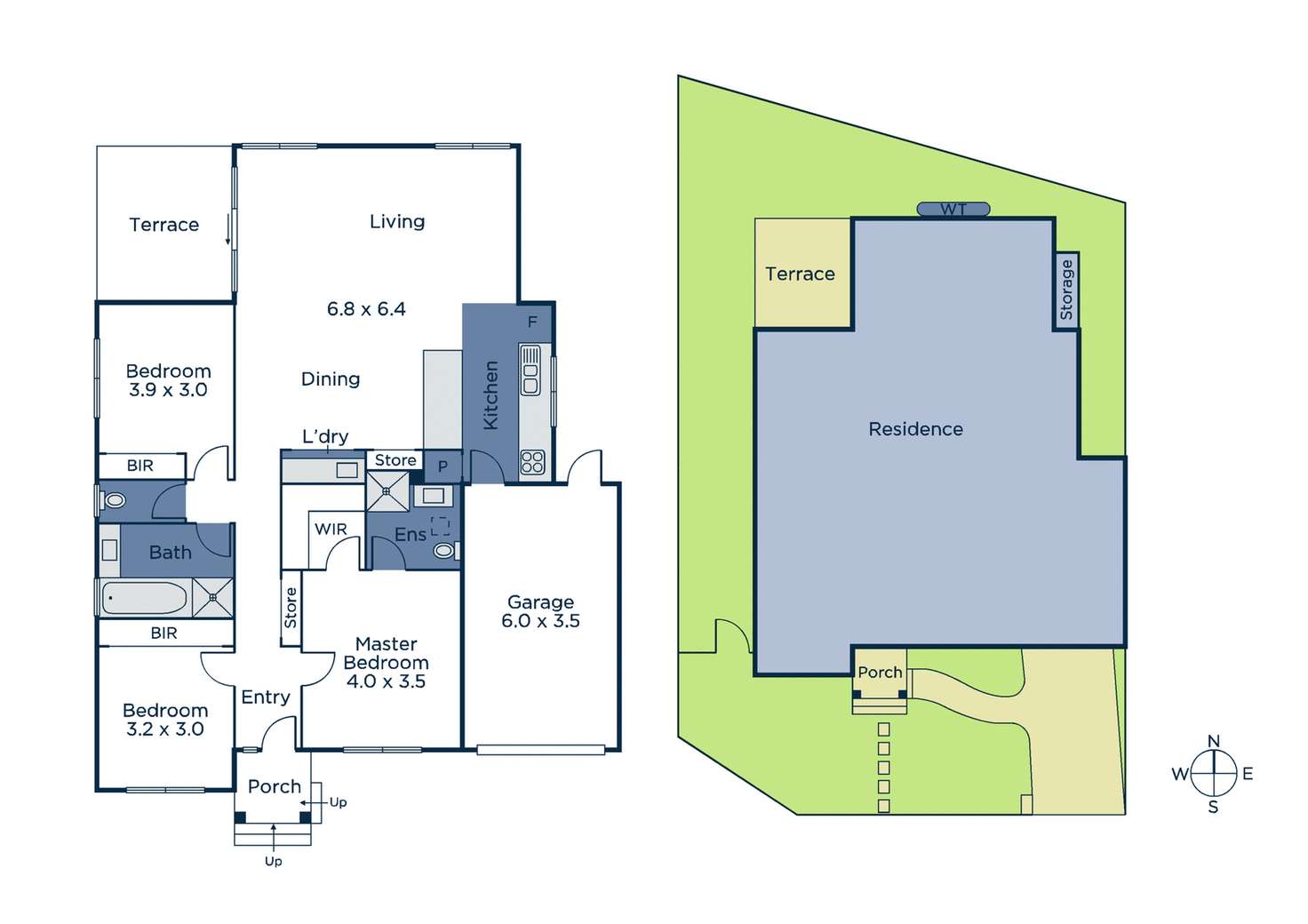 Floorplan of Homely townhouse listing, 2B Eildon Street, Ferntree Gully VIC 3156