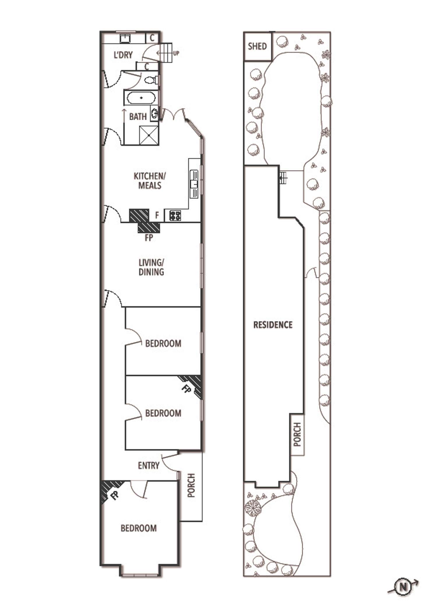 Floorplan of Homely house listing, 4 Downshire Road, Elsternwick VIC 3185