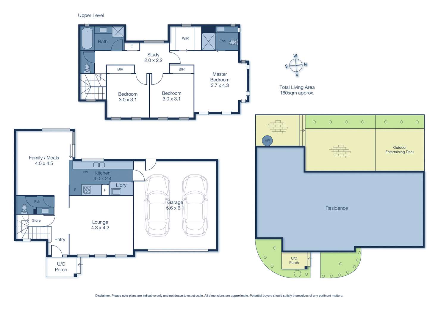 Floorplan of Homely townhouse listing, 2/8 Hamel Street, Box Hill South VIC 3128