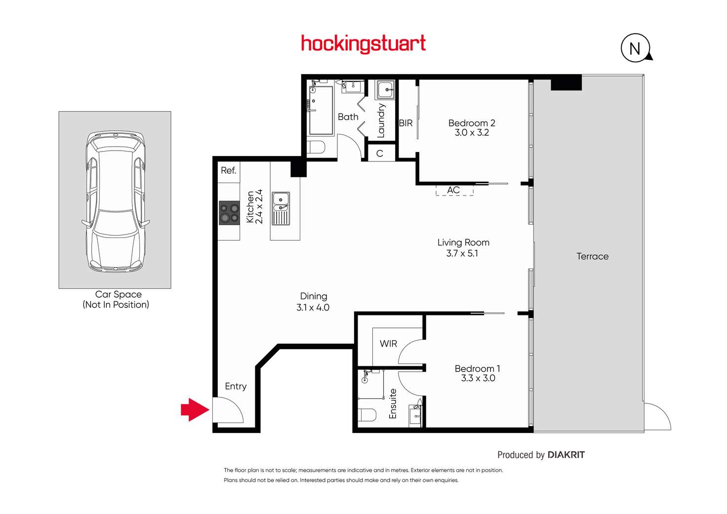 Floorplan of Homely unit listing, 47/100 Kavanagh Street, Southbank VIC 3006