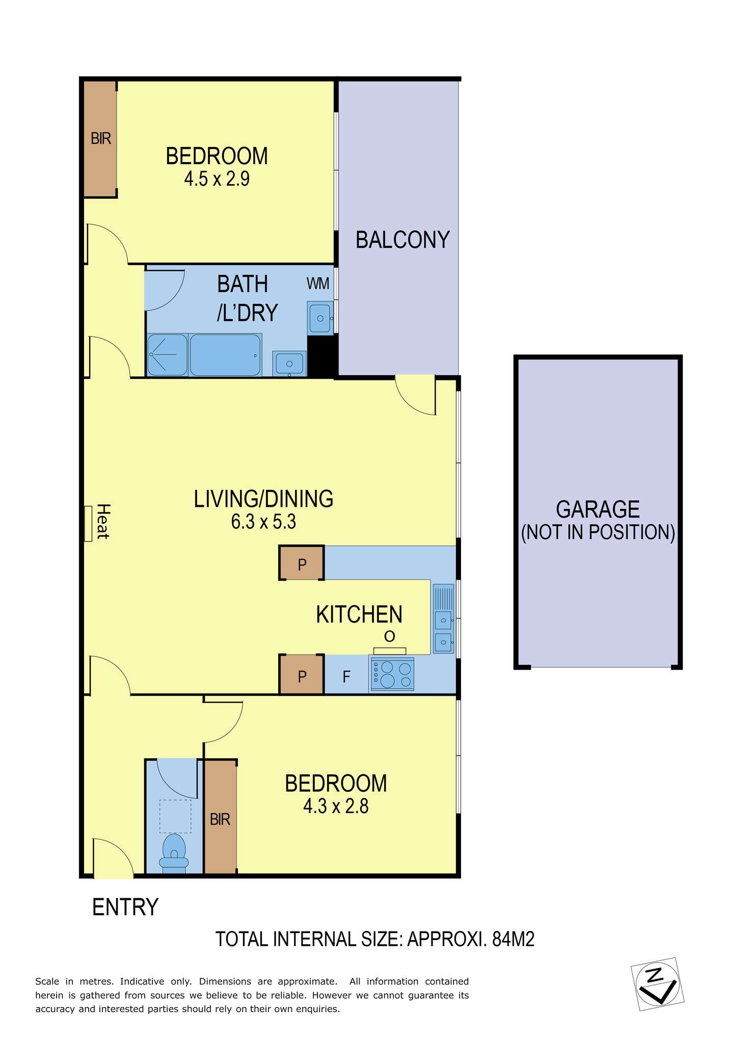 Floorplan of Homely flat listing, 8/7 John Street, Box Hill VIC 3128