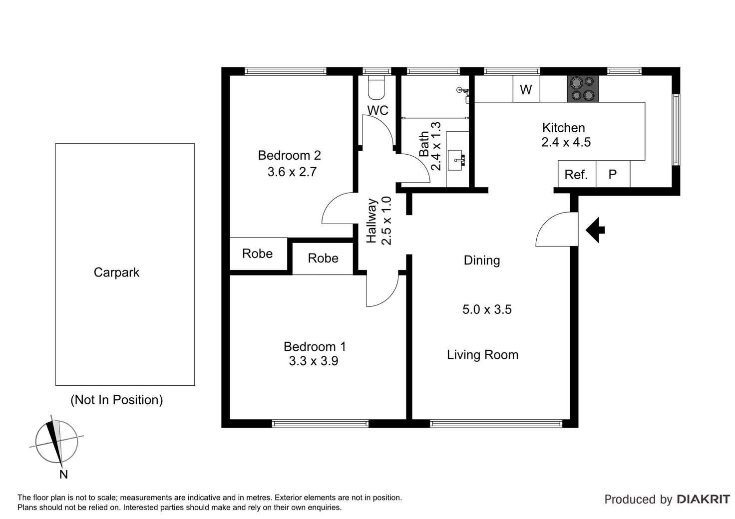 Floorplan of Homely apartment listing, 1/14 Newry Street, Prahran VIC 3181