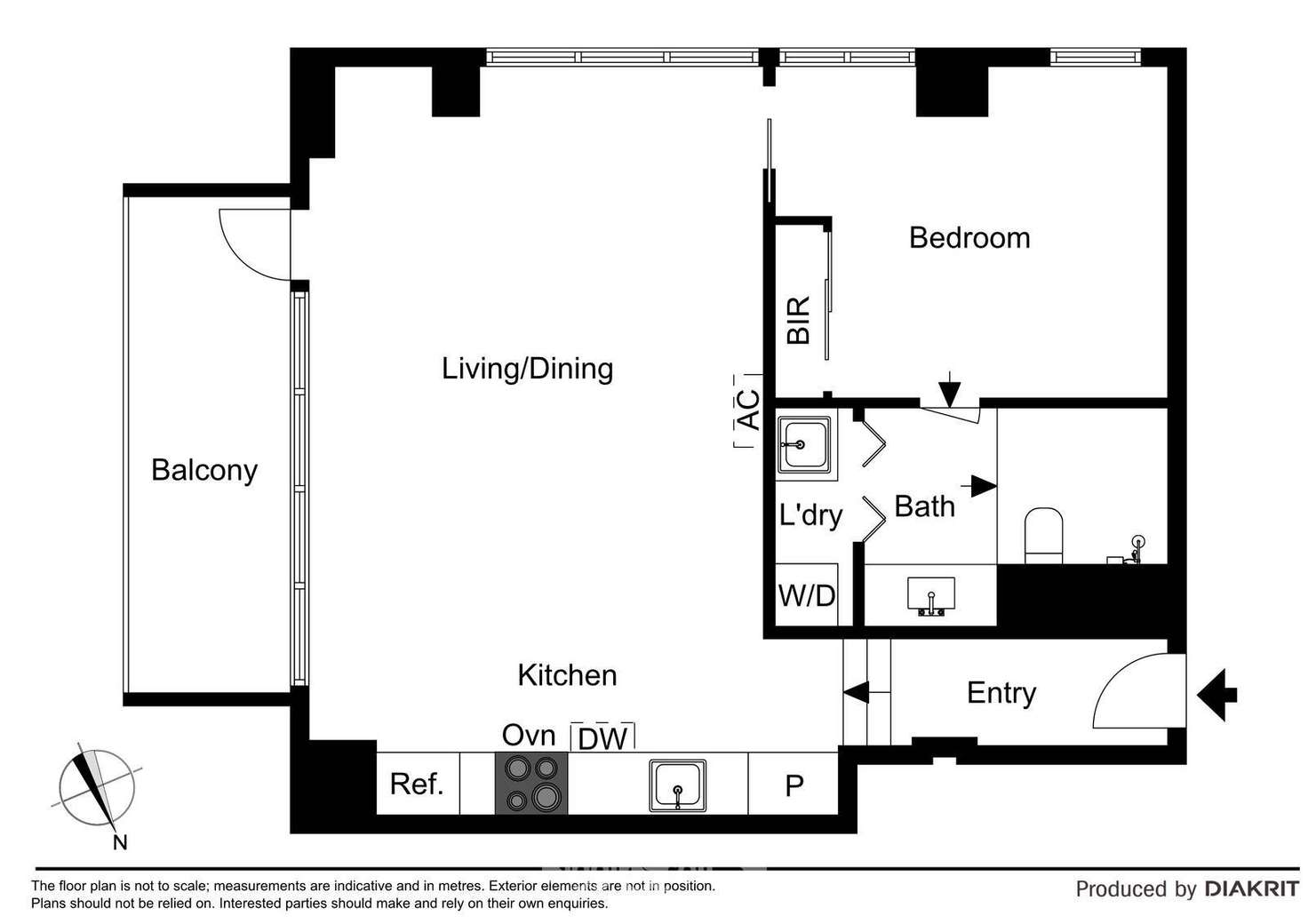 Floorplan of Homely apartment listing, 110/220 Commercial Road, Prahran VIC 3181
