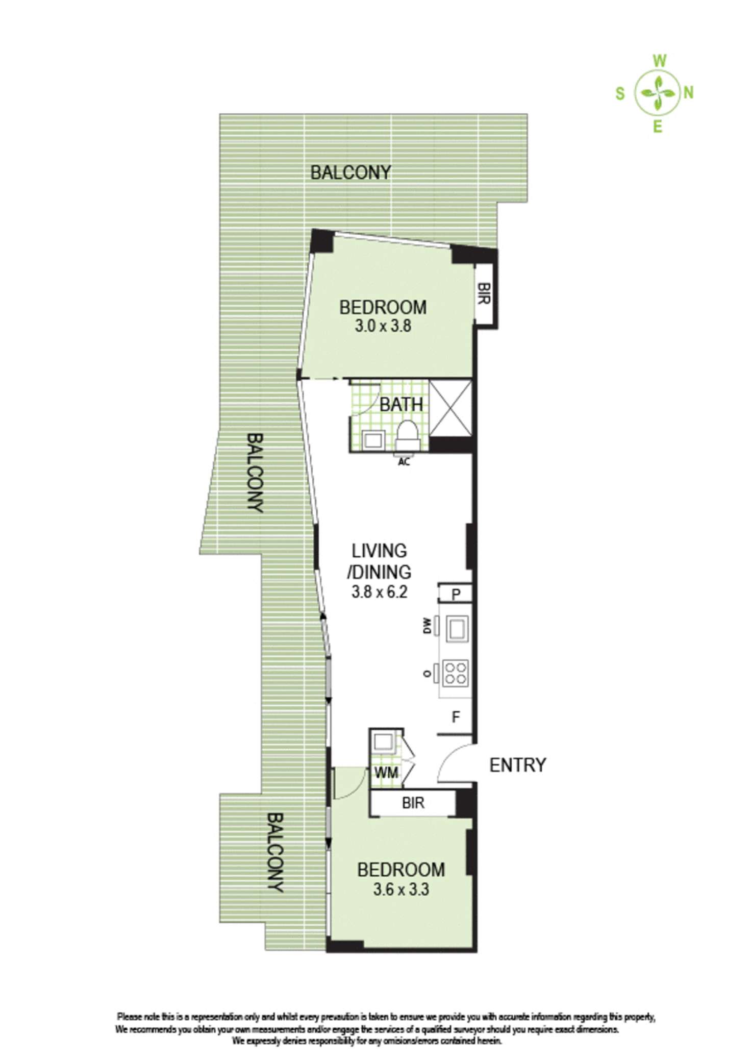 Floorplan of Homely apartment listing, 601/483 Glenhuntly Road, Elsternwick VIC 3185