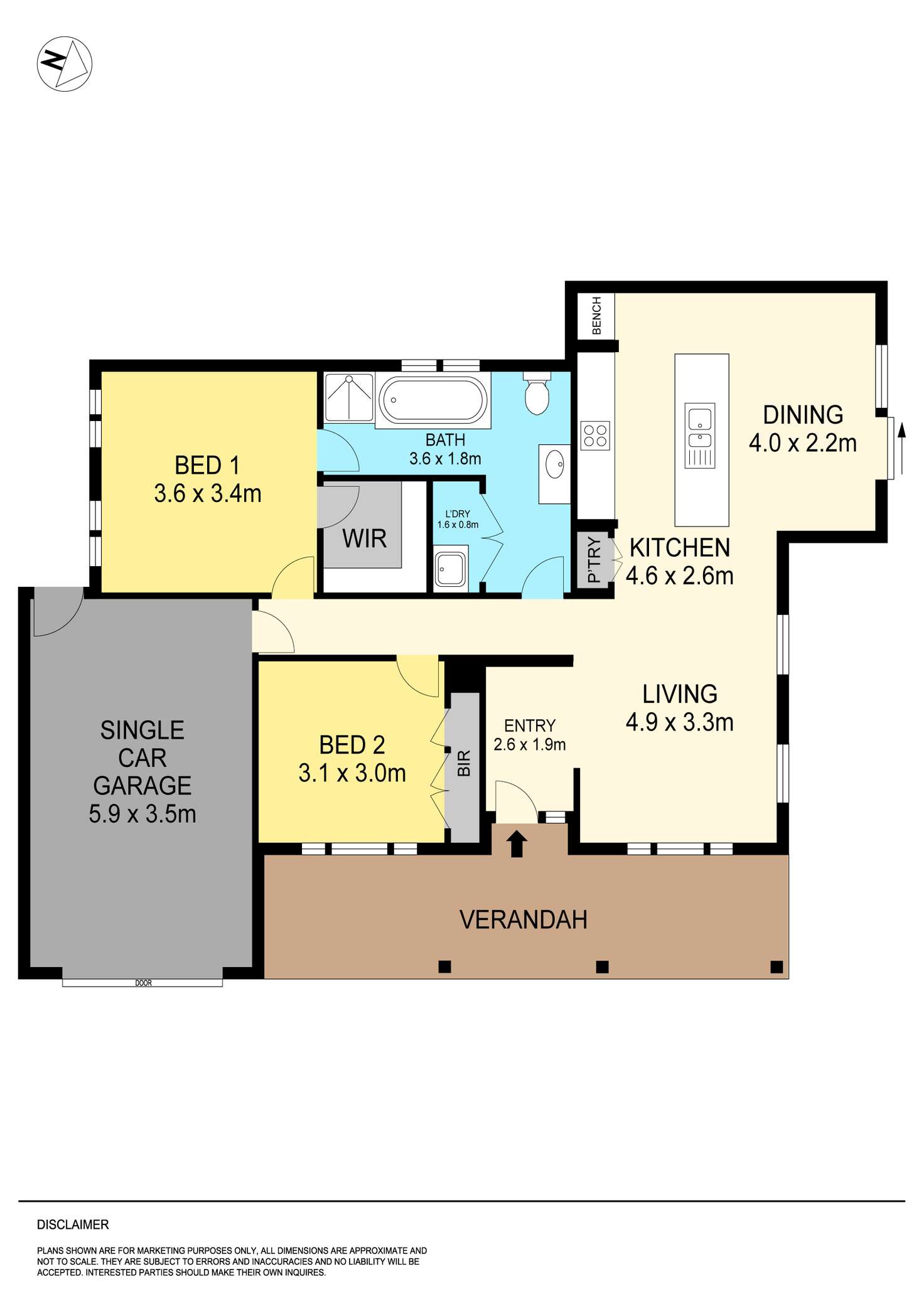 Floorplan of Homely house listing, 418 Talbot Street, Ballarat Central VIC 3350