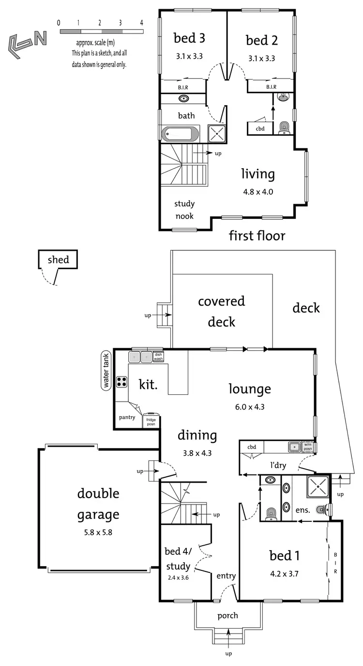 Floorplan of Homely house listing, 2a Stephen Crescent, Croydon VIC 3136