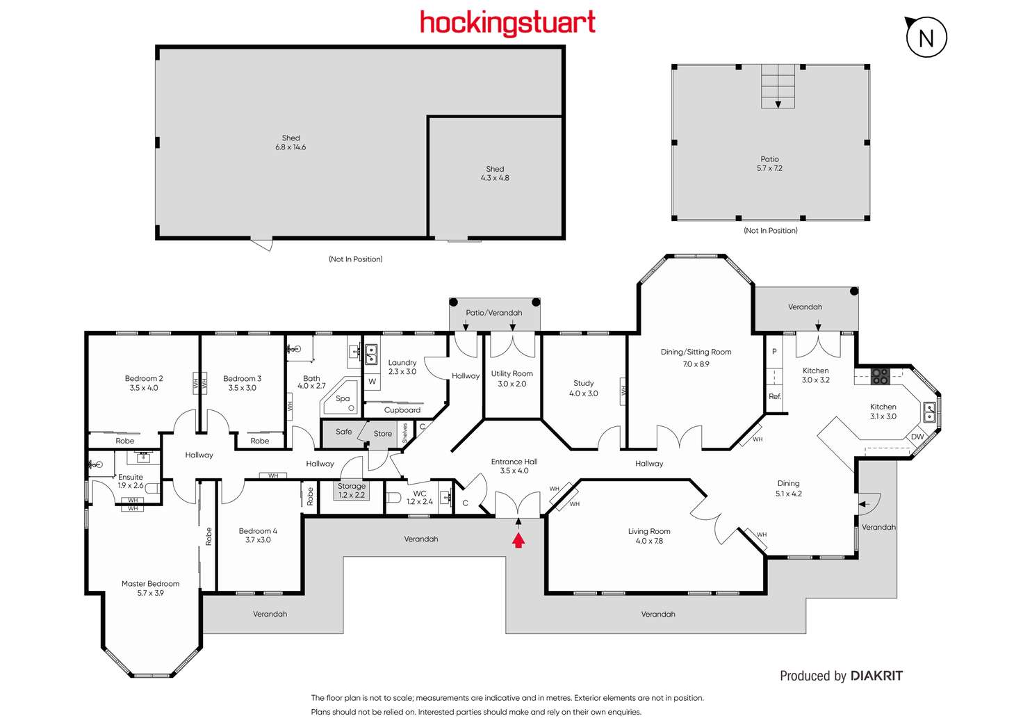 Floorplan of Homely house listing, 829 York Street, Ballarat East VIC 3350