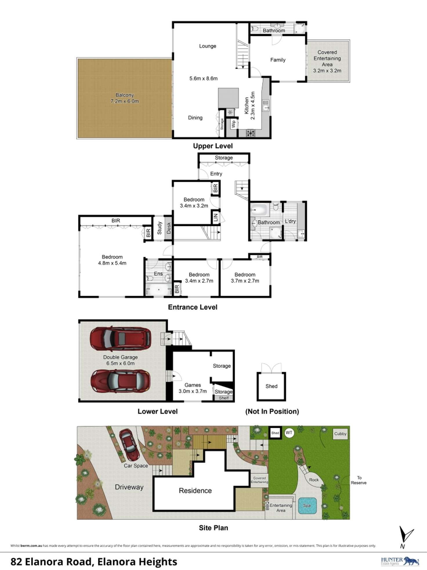 Floorplan of Homely house listing, 82 Elanora Road, Elanora Heights NSW 2101