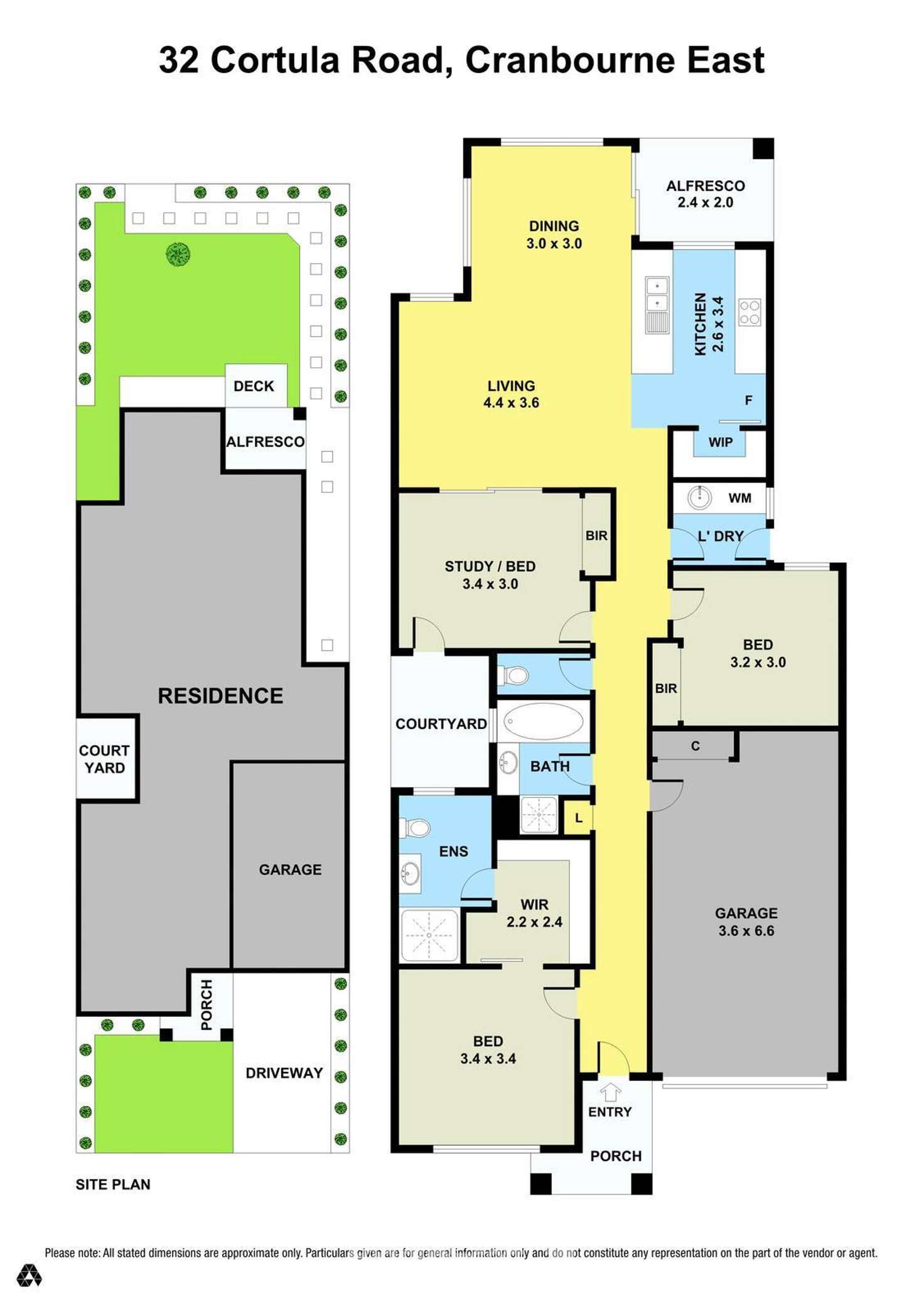 Floorplan of Homely house listing, 32 Cortula Road, Cranbourne East VIC 3977