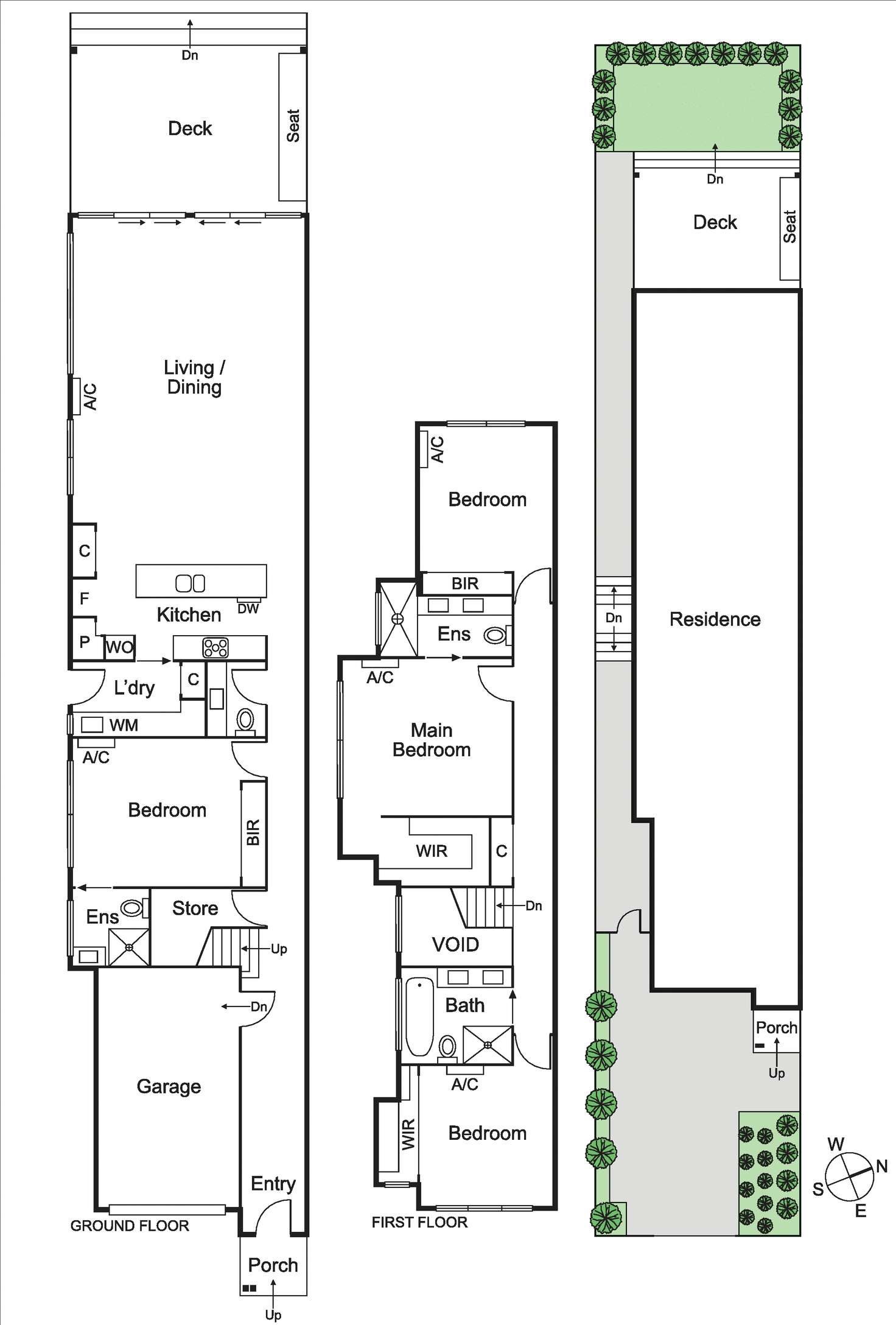Floorplan of Homely townhouse listing, 29a Elimatta Road, Carnegie VIC 3163