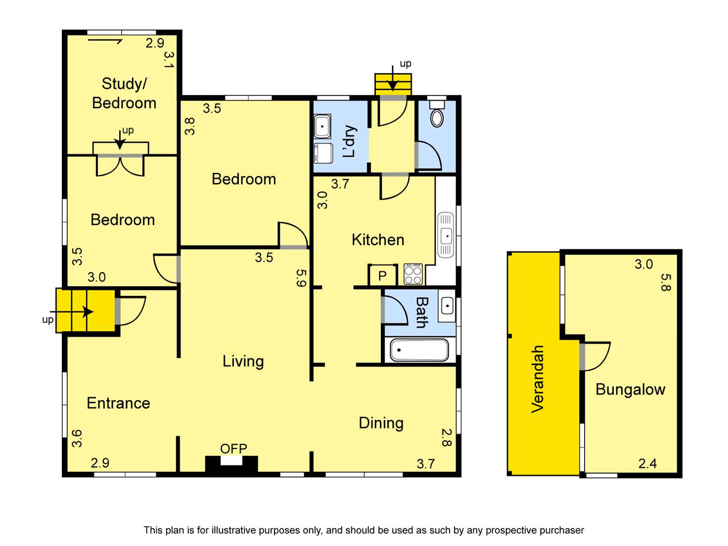 Floorplan of Homely house listing, 83 Porter Road, Heidelberg Heights VIC 3081