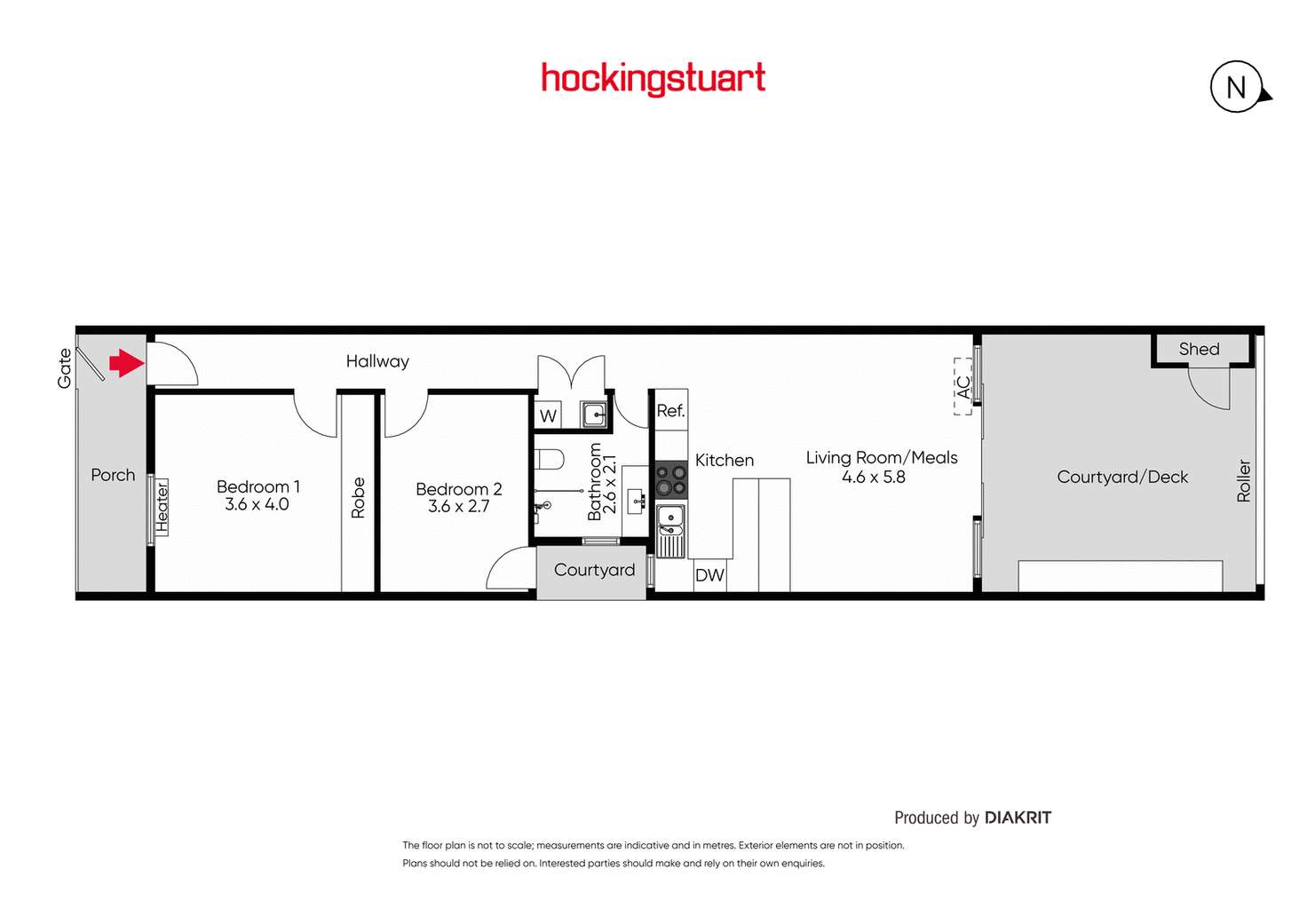Floorplan of Homely house listing, 56 Raglan Street, South Melbourne VIC 3205