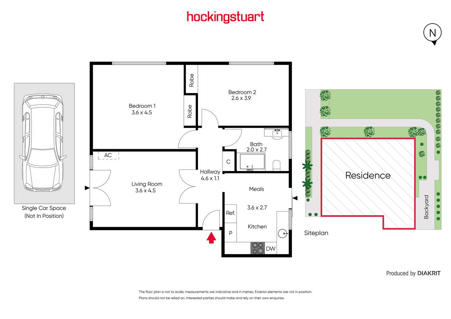 Floorplan of Homely apartment listing, 1/27 Moama Road, Malvern East VIC 3145