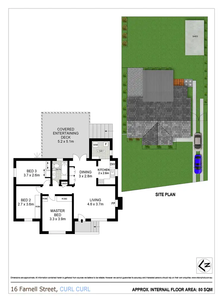 Floorplan of Homely house listing, 16 Farnell Street, Curl Curl NSW 2096
