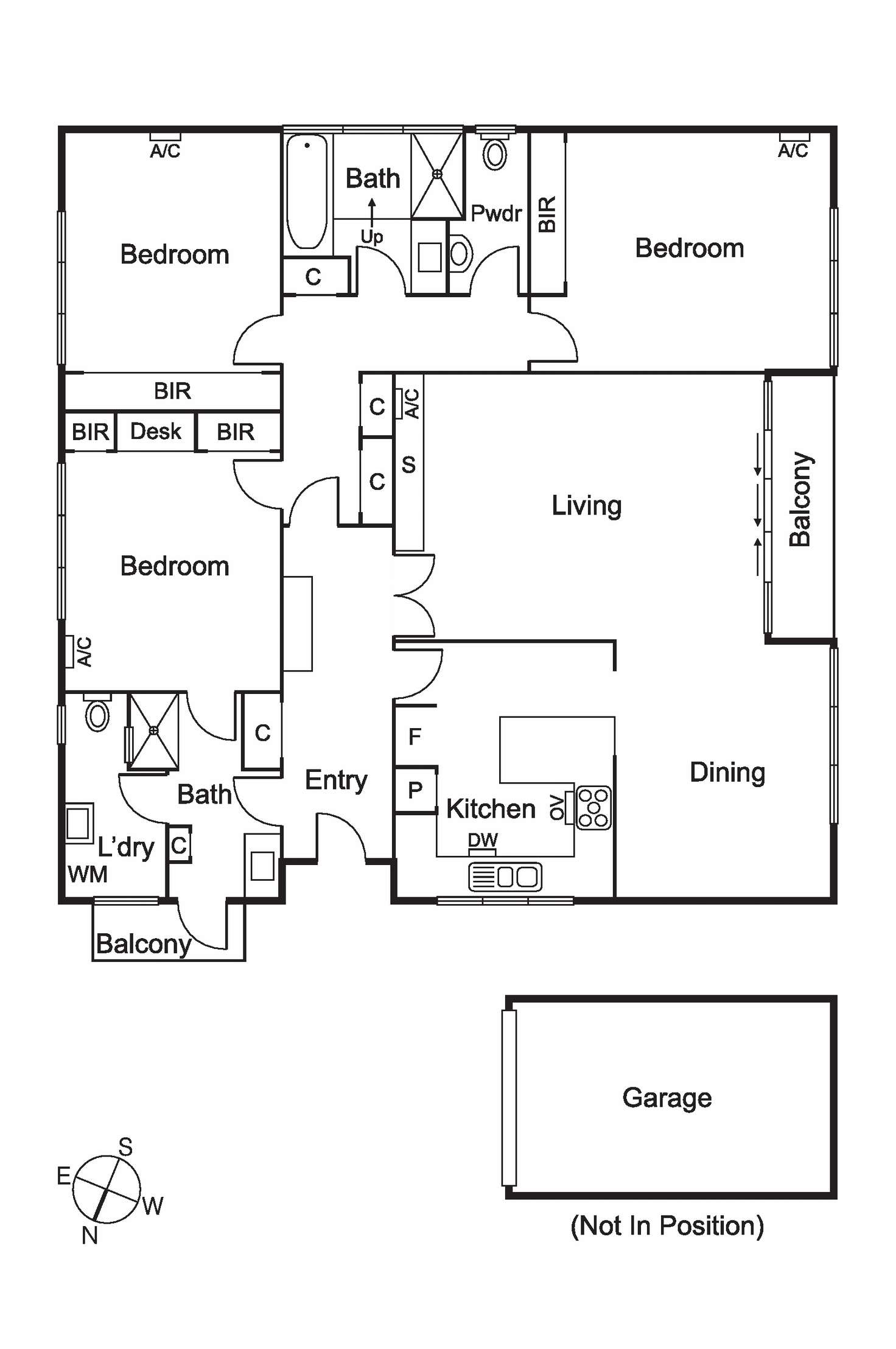 Floorplan of Homely apartment listing, 8/21A Dickens Street, Elwood VIC 3184