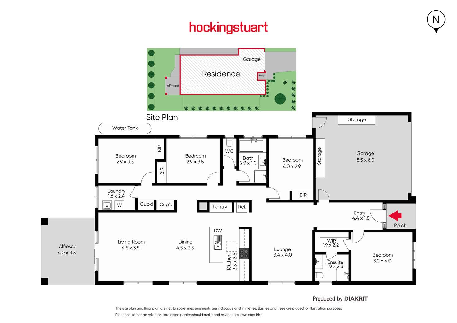 Floorplan of Homely house listing, 1 Carnival Place, Point Cook VIC 3030