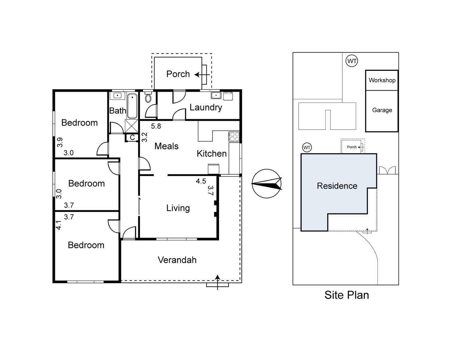 Floorplan of Homely house listing, 286 Dalton Road, Lalor VIC 3075