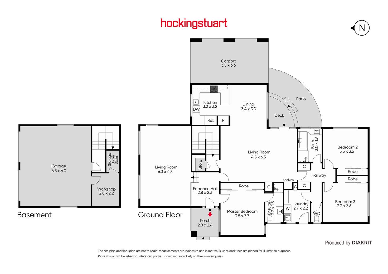 Floorplan of Homely house listing, 20 Reid Street, Brown Hill VIC 3350