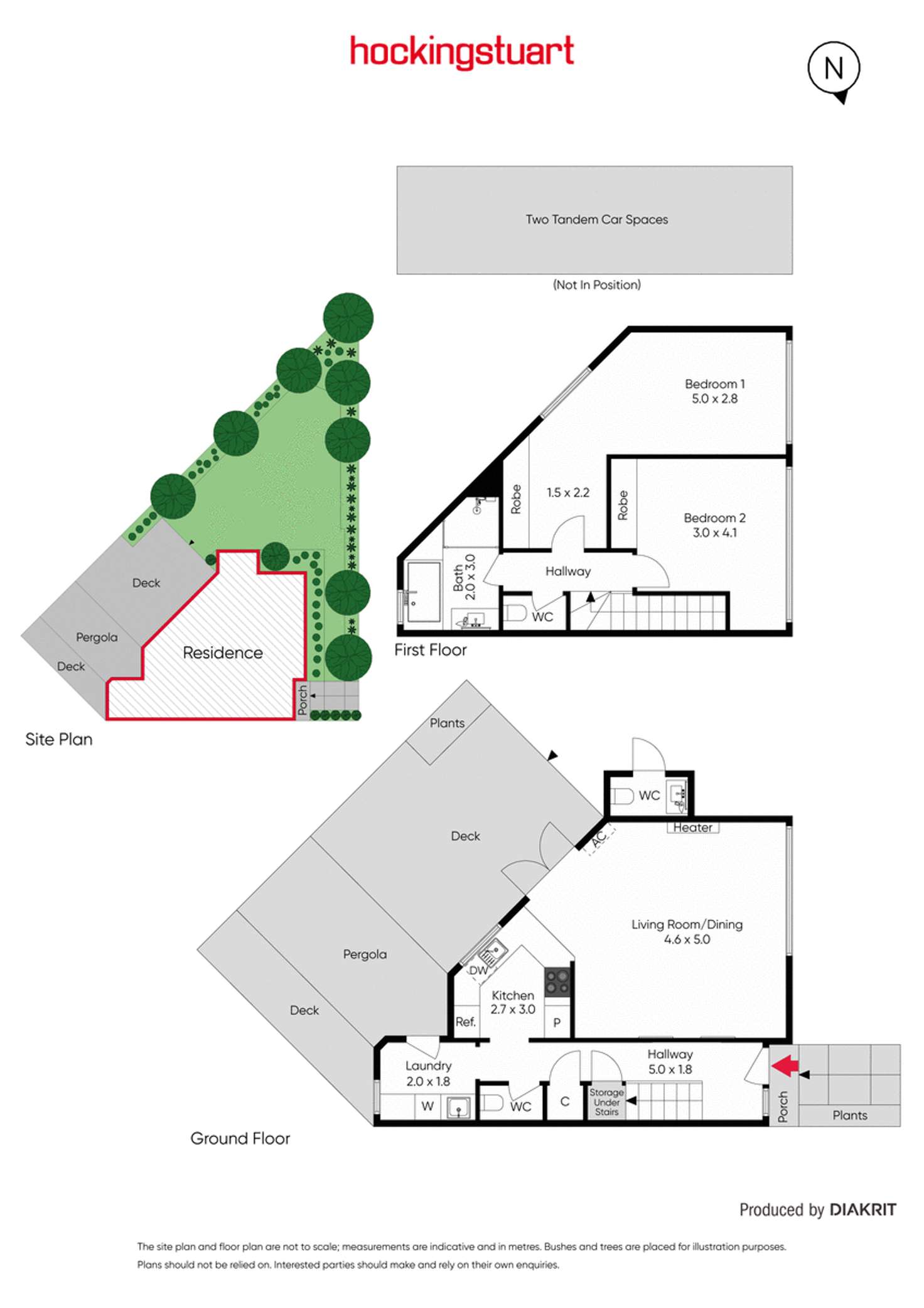 Floorplan of Homely house listing, 1/5 The Terrace, Armadale VIC 3143