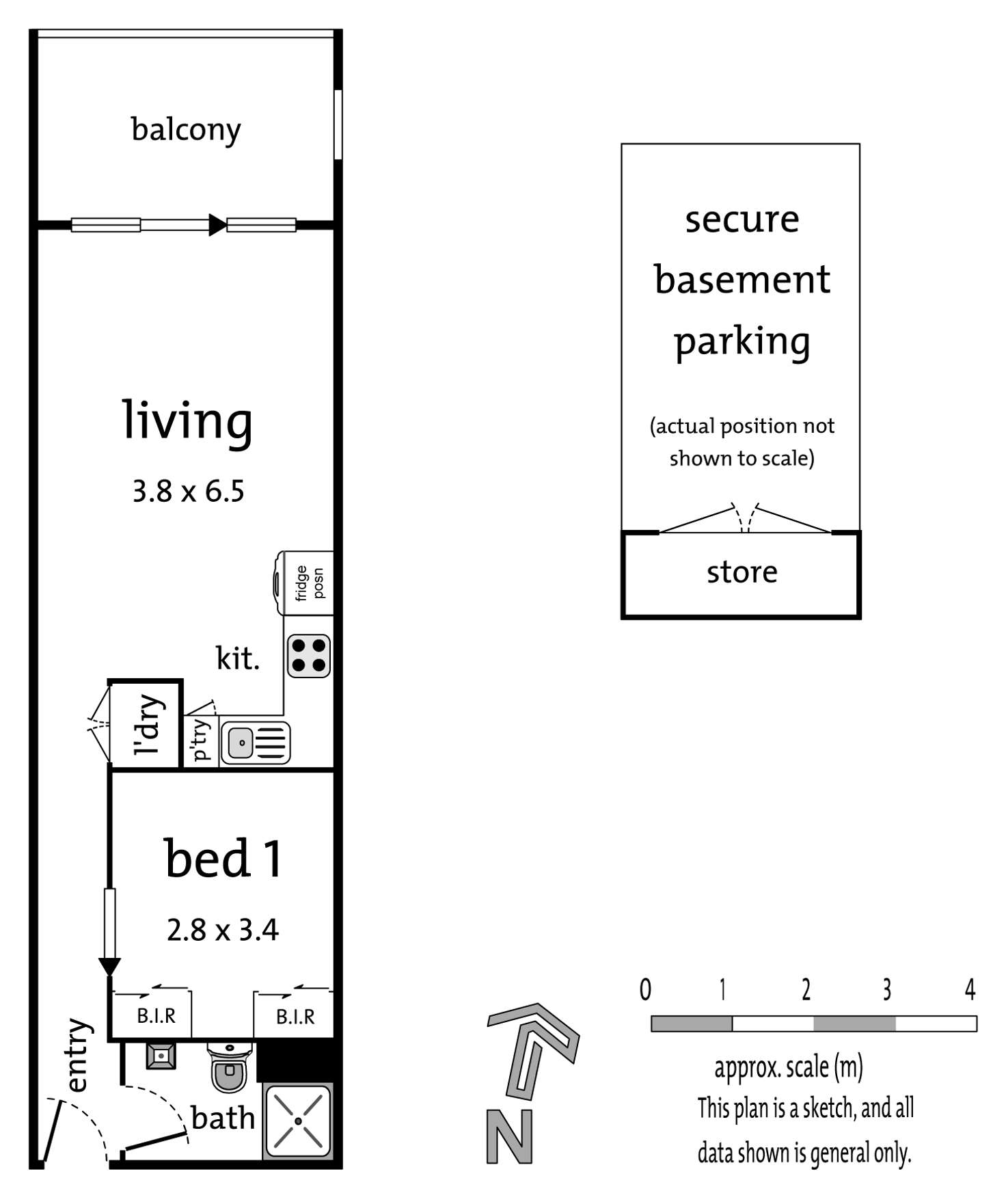 Floorplan of Homely apartment listing, 205/435-439 Whitehorse Road, Mitcham VIC 3132