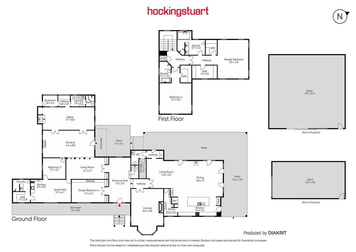 Floorplan of Homely house listing, 32 Boundary Road, Gordon VIC 3345