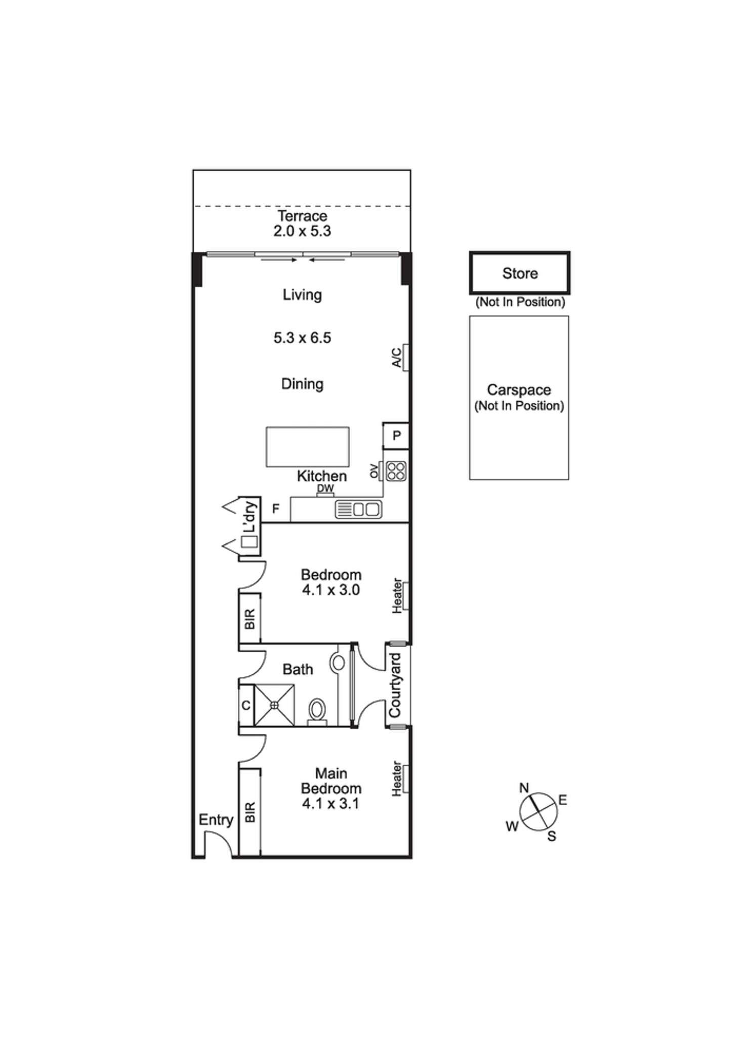 Floorplan of Homely apartment listing, 104/1314 Malvern Road, Malvern VIC 3144