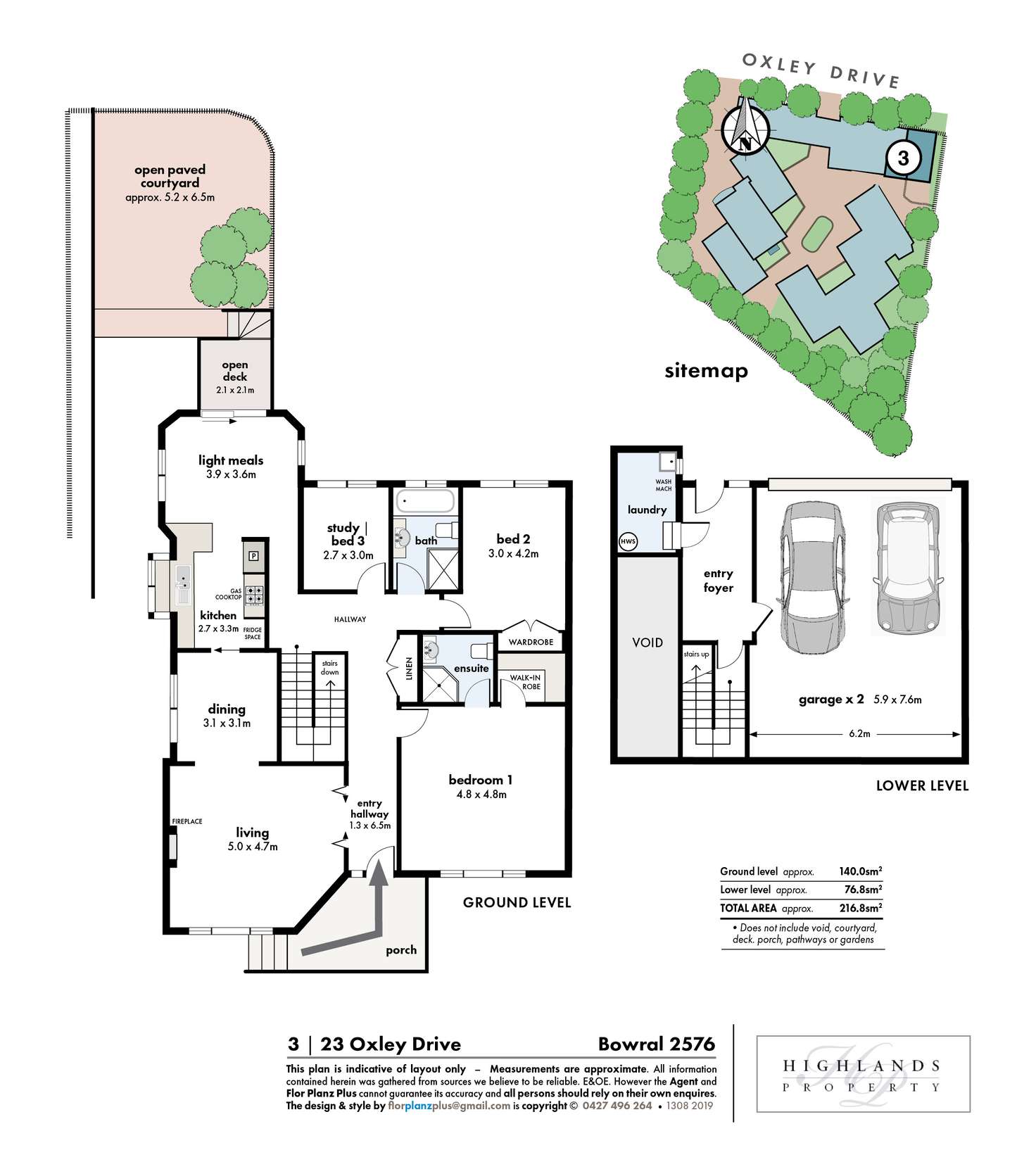 Floorplan of Homely townhouse listing, 3/23 Oxley Drive, Bowral NSW 2576