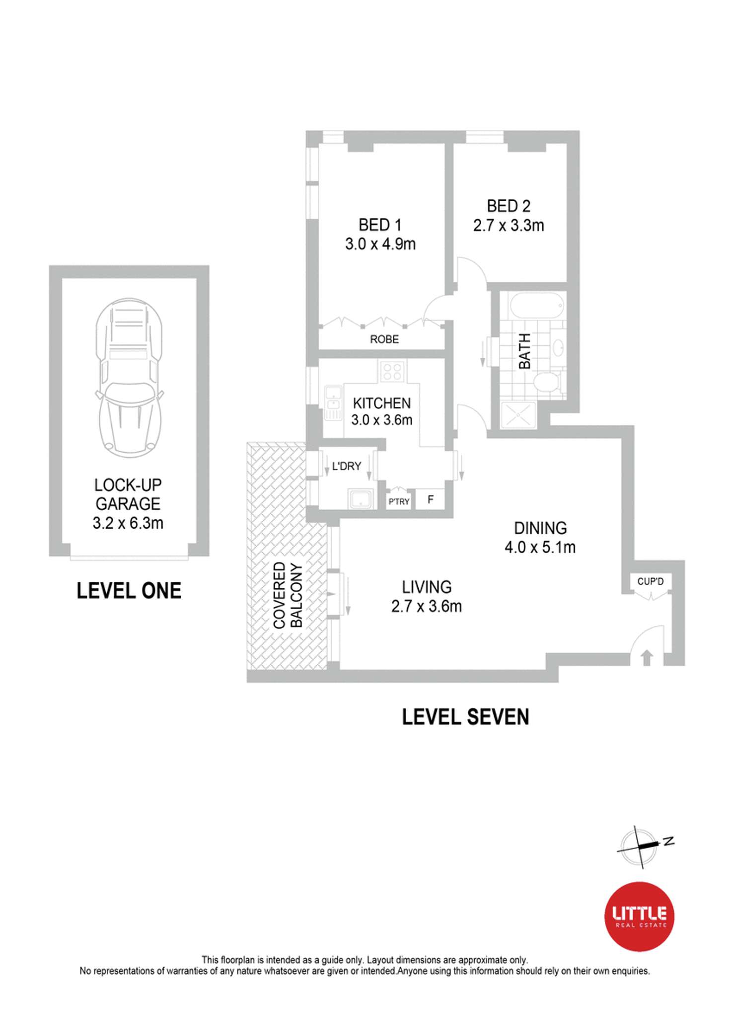 Floorplan of Homely apartment listing, 16/54 Darling Point Road, Darling Point NSW 2027