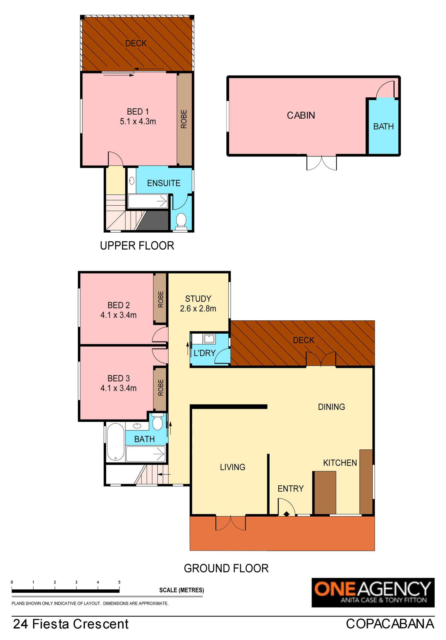 Floorplan of Homely house listing, 24 Fiesta Crescent, Copacabana NSW 2251