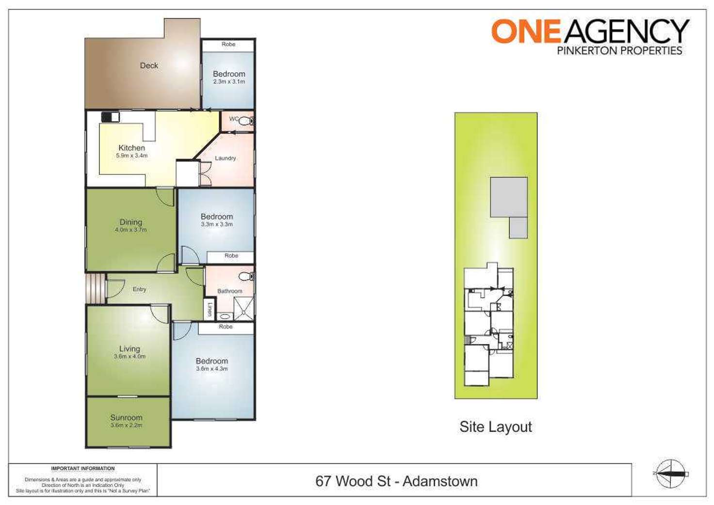 Floorplan of Homely house listing, 67 Wood Street, Adamstown NSW 2289