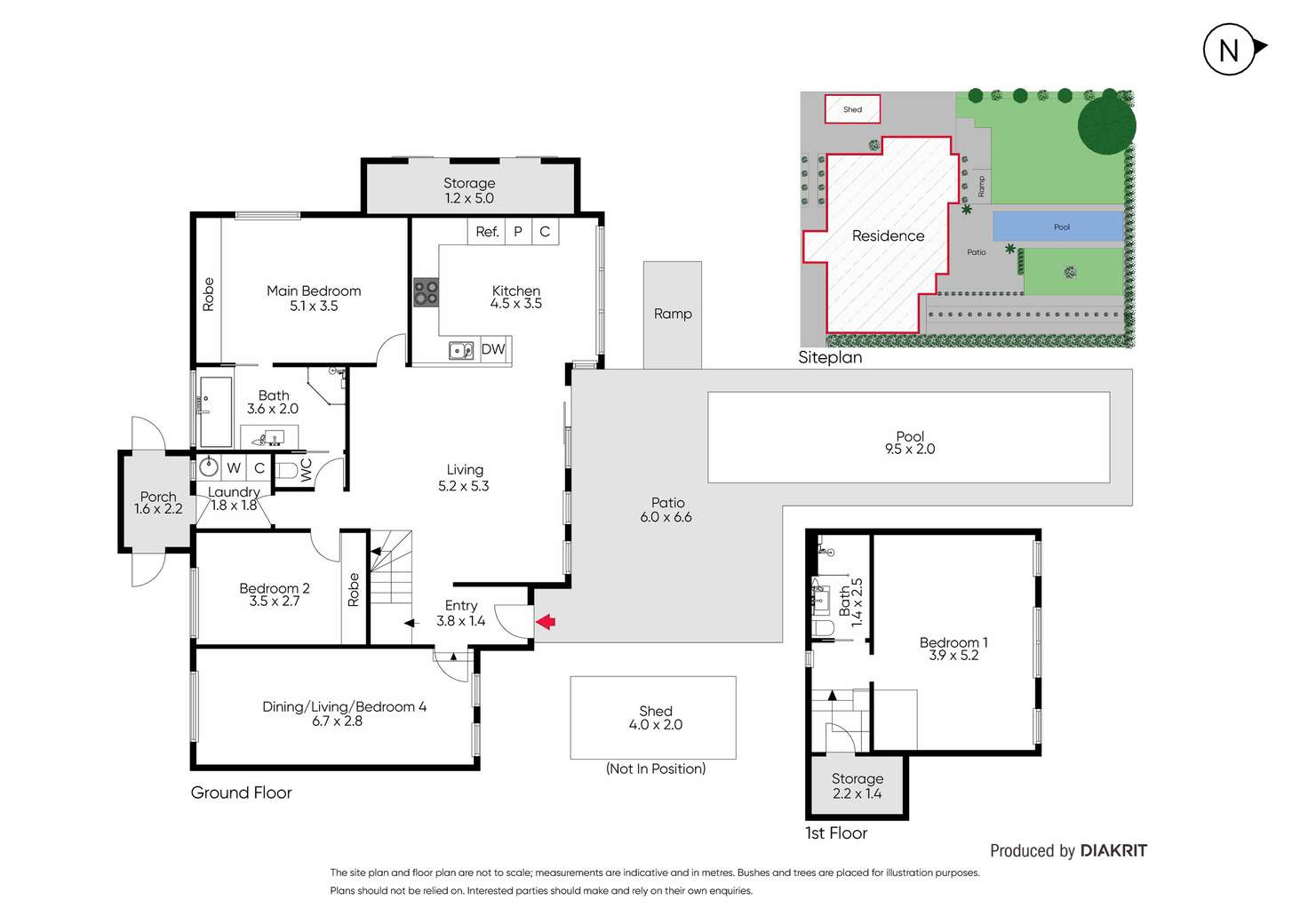 Floorplan of Homely house listing, 2/36 Towers Street, Beaumaris VIC 3193