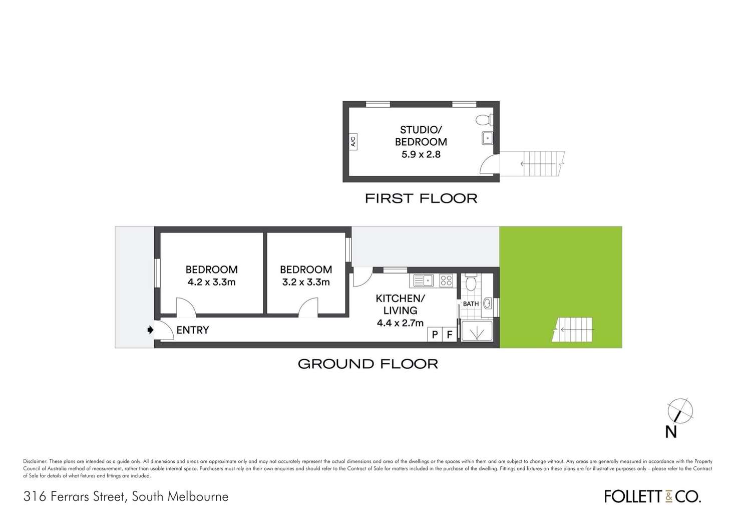 Floorplan of Homely house listing, 316 Ferrars Street, South Melbourne VIC 3205