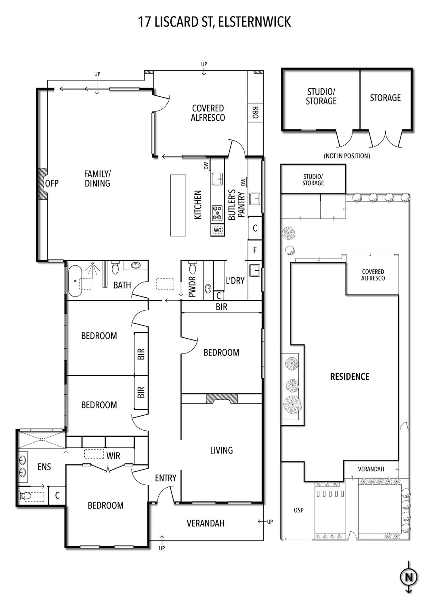 Floorplan of Homely house listing, 17 Liscard Street, Elsternwick VIC 3185