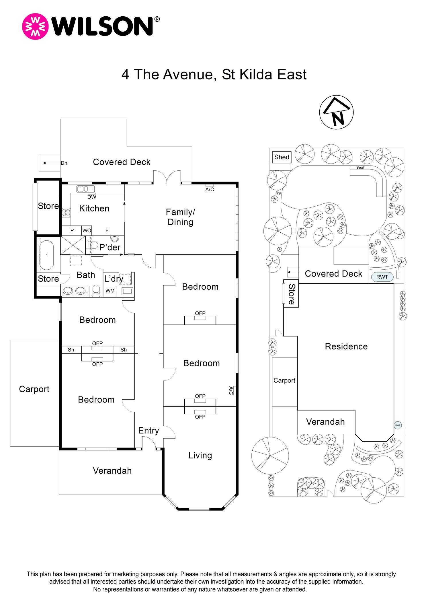 Floorplan of Homely house listing, 4 The Avenue, St Kilda East VIC 3183