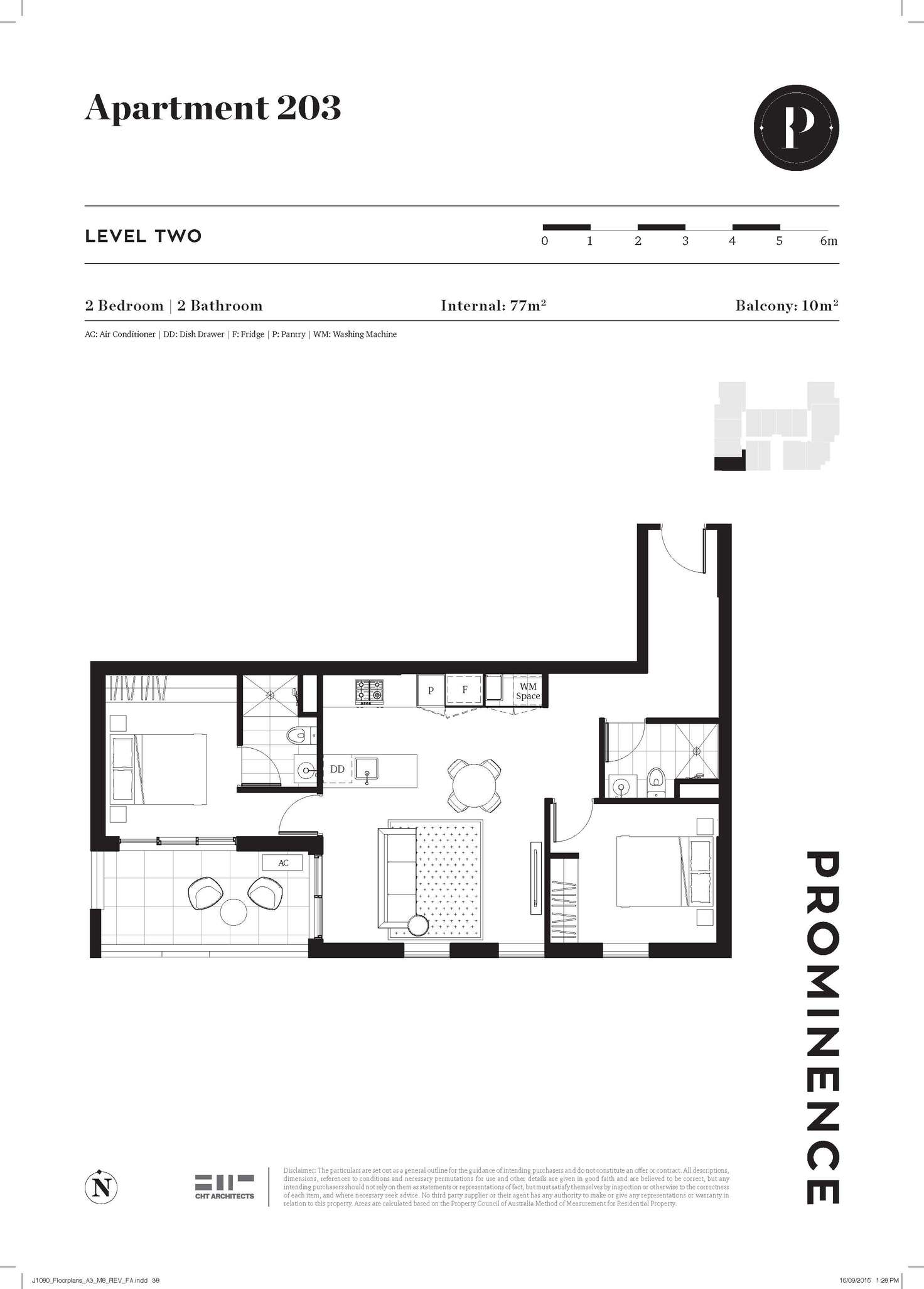 Floorplan of Homely apartment listing, 203/1 Red Hill Terrace, Doncaster East VIC 3109
