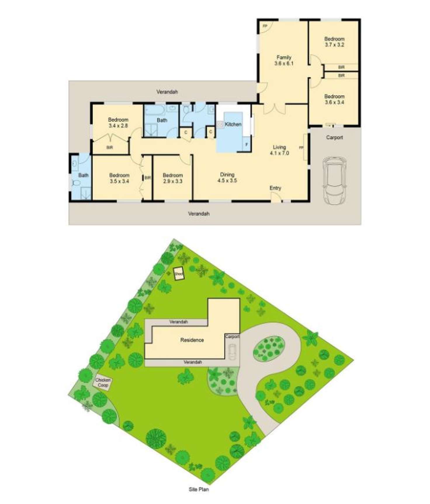 Floorplan of Homely house listing, 137 Urquhart Crescent, Bittern VIC 3918