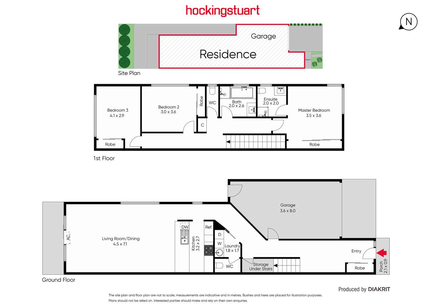 Floorplan of Homely house listing, 2/9 Bishop Street, Kingsville VIC 3012