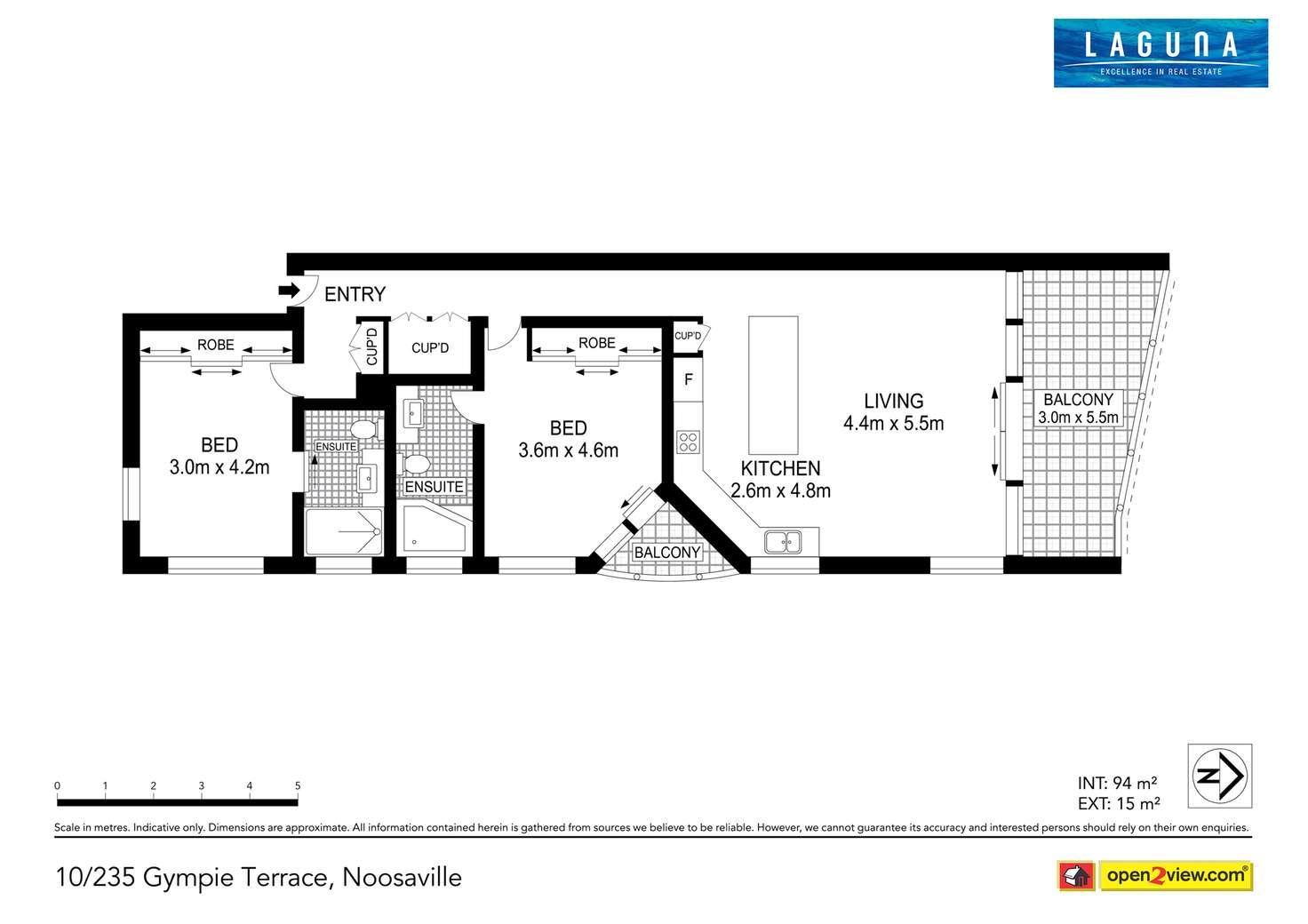 Floorplan of Homely unit listing, 6/235 Gympie Terrace, Noosaville QLD 4566
