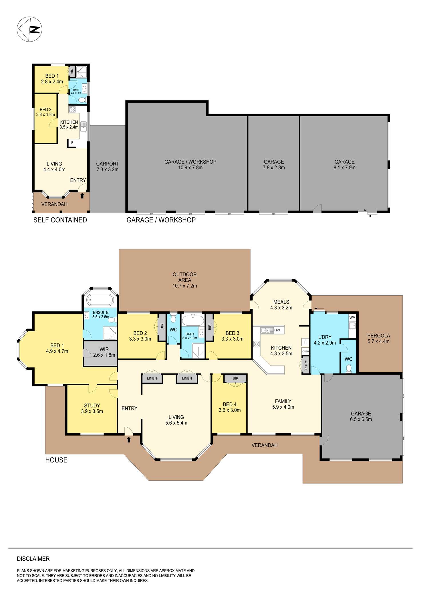 Floorplan of Homely house listing, 10 Mia Street, Alfredton VIC 3350