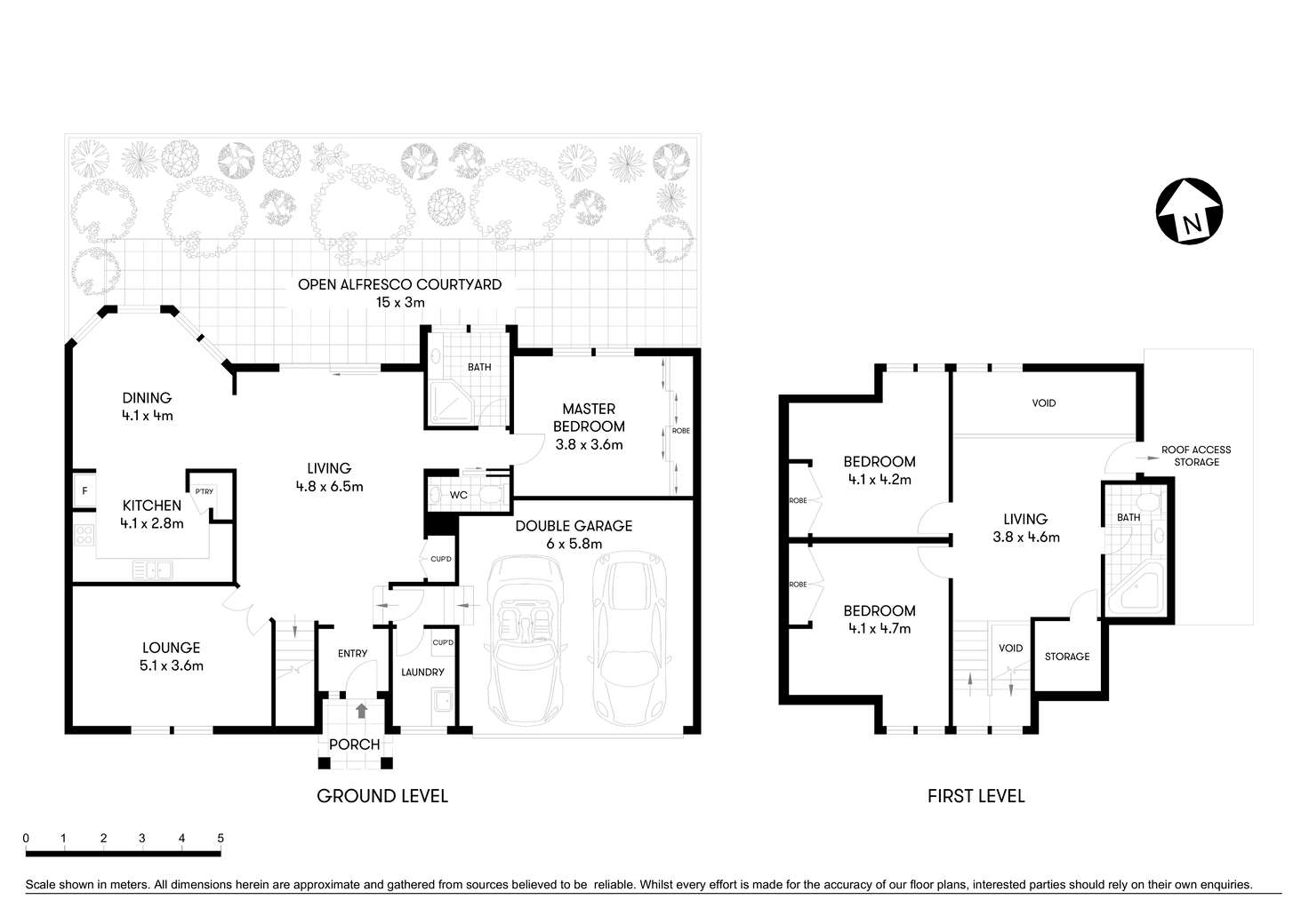 Floorplan of Homely townhouse listing, 5/17-19 Clarke Street, Bowral NSW 2576