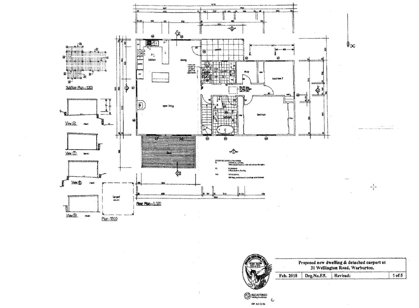 Floorplan of Homely residentialLand listing, 31 Wellington Road, Warburton VIC 3799