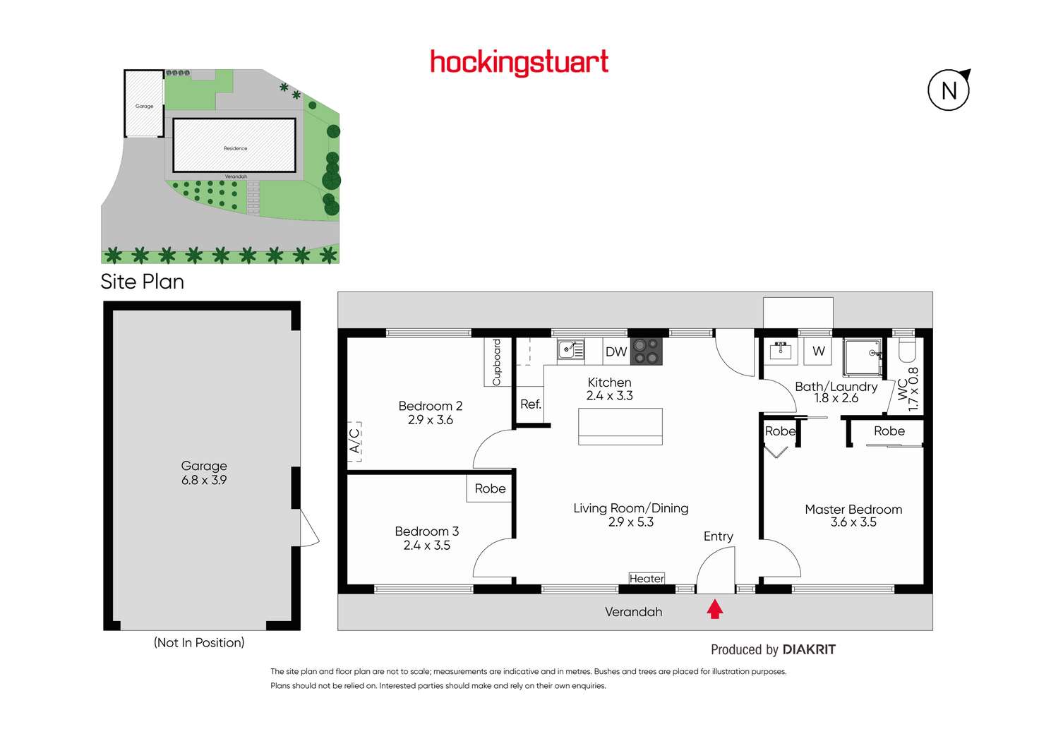 Floorplan of Homely house listing, 1/30 Catalina Avenue, Dromana VIC 3936