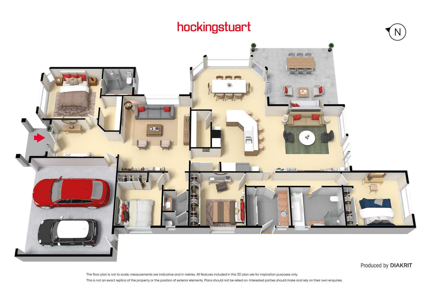 Floorplan of Homely house listing, 21 Diamond Drive, Werribee VIC 3030